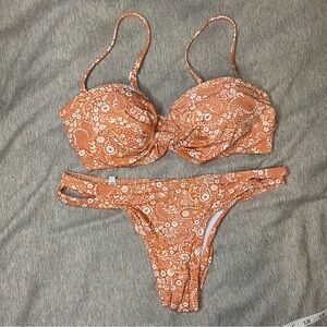 Rhythm x Free People NWT 2 Piece Bikini Size S